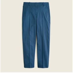 J. Crew Willa Straight-Leg Lightweight Chino Cropped Pant Teal Size 24